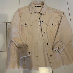 NWT ZARA corduroy jacket